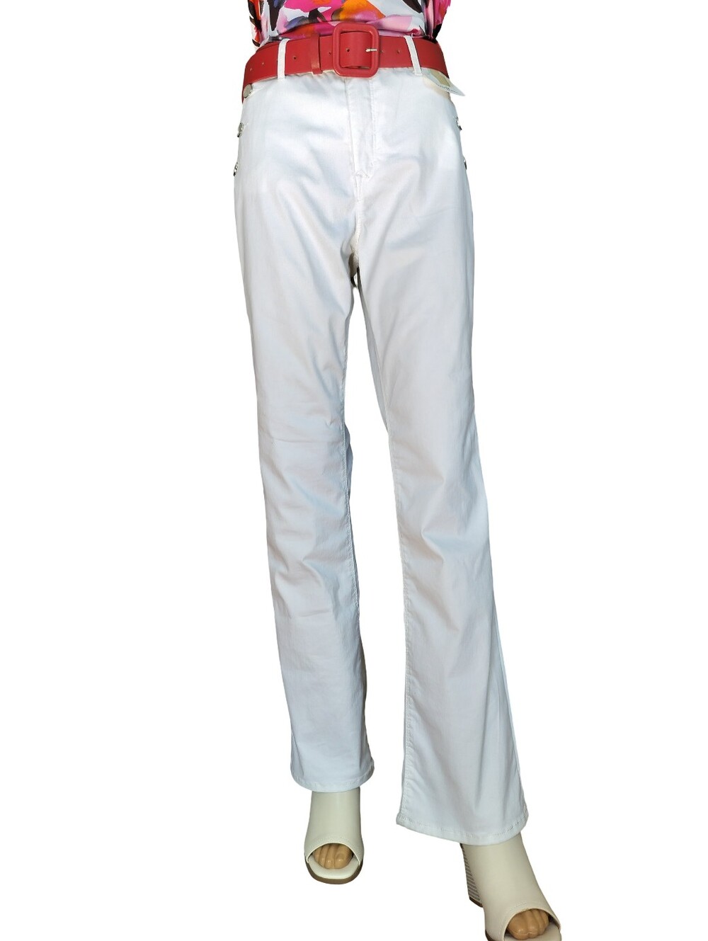 Curve Appeal White Pants Size 8
